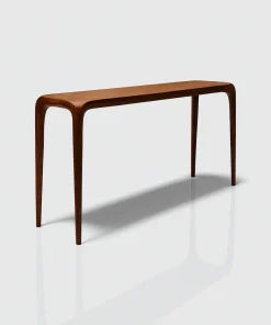 Contemporary Wooden Kitchen Table With Four Tapered Legs