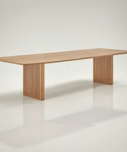 Contemporary Wooden Rectangular Dining Table For Dining Room