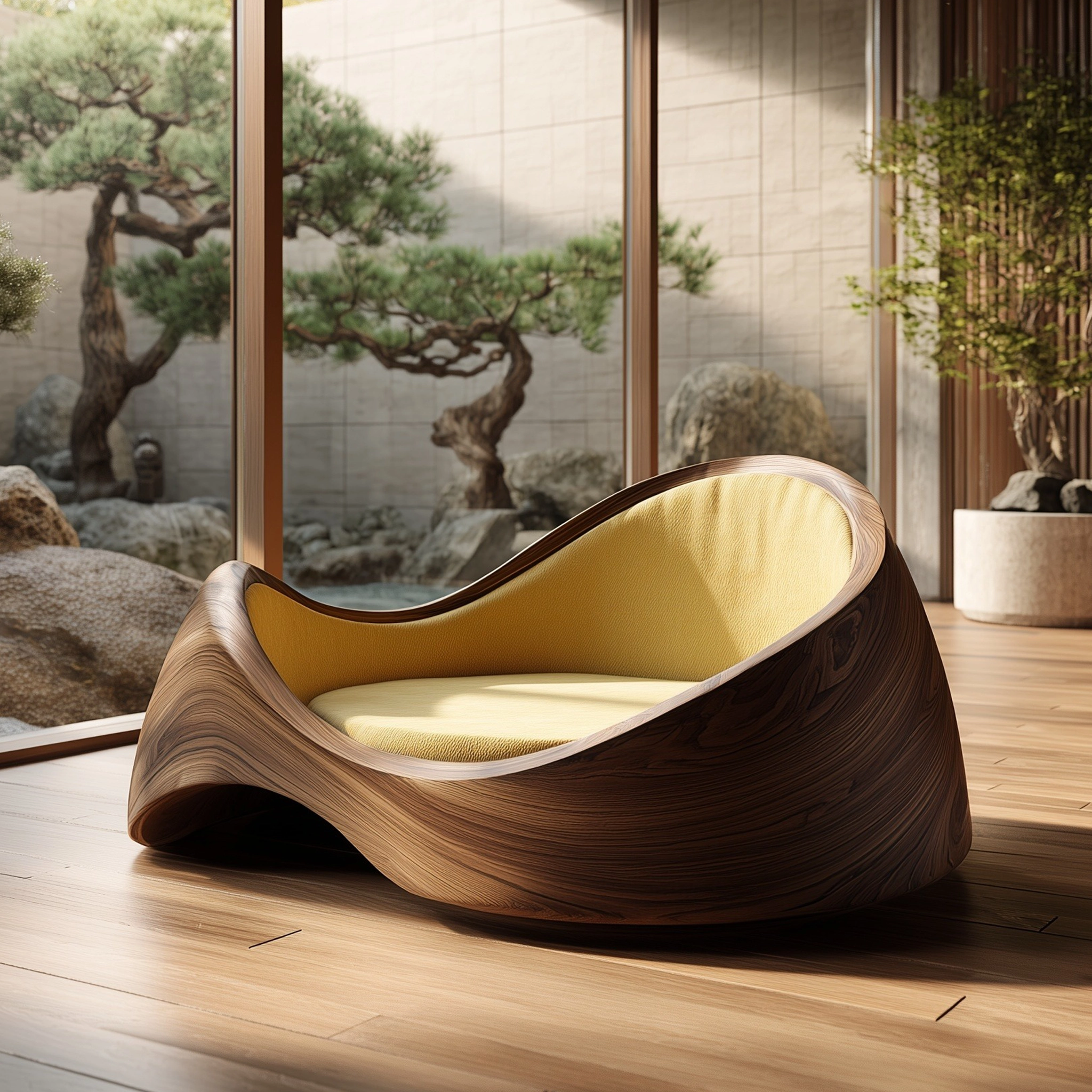 Minimal Wooden Pet Lounge For Indoor Spaces