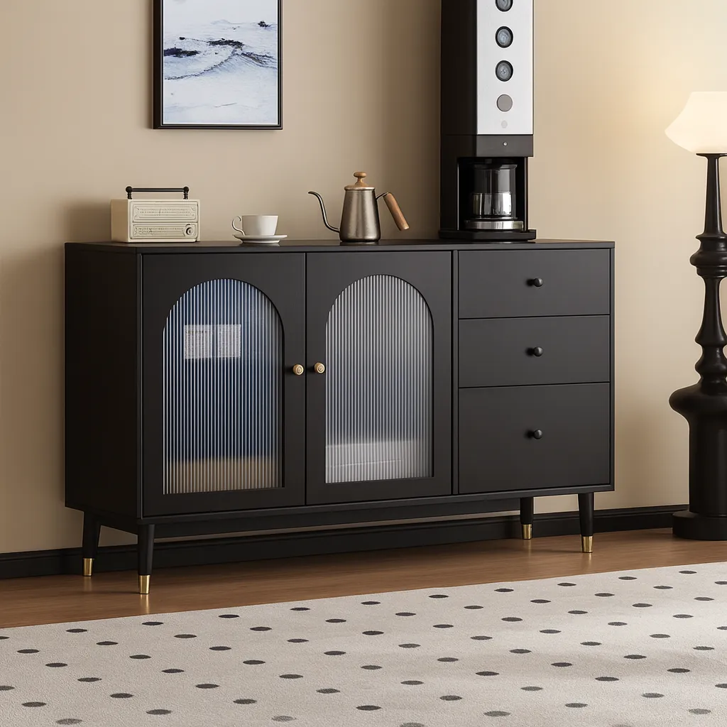 Modern Sideboard Cabinet With Drawers For Kitchen - Image 3
