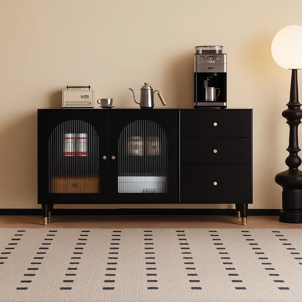 Modern Sideboard Cabinet With Drawers For Kitchen - Image 2