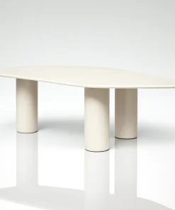 Modern Wooden Irregular Dining Table For Dining Room