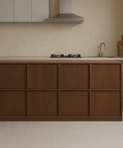 Alternative view of Modern Wooden Kitchen Cabinet For Kitchen